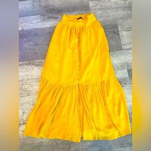 Jessica Simpson Kelsie Skirt in Golden Rod Yellow